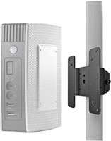 Bevestigingsbeugel Neomounts voor bevestiging mini PC aan de paal van een monitorarm, VESA 75x75mm en 100x100mm, zwart