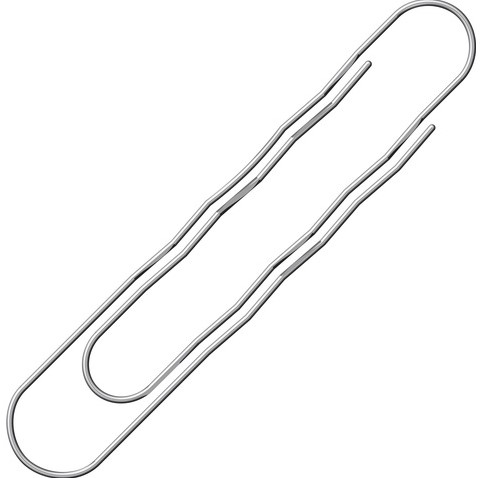 Paperclips 77mm Alco pk/12