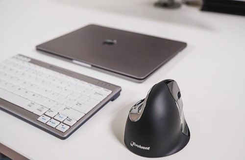 Muis B&E Evoluent 4 rechtshandig bluetooth - Zwart -3