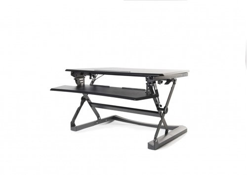 Bureauverhoger B&E Sit-Stand Desk Riser 2 zwart-3