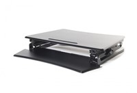 Bureauverhoger B&E Sit-Stand Desk Riser 2 zwart