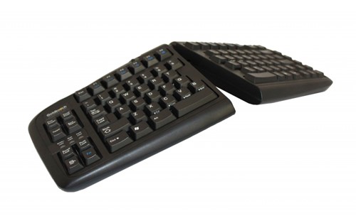 Toetsenbord B&E Goldtouch Adjustable V2 zwart - diverse modellen - DE Qwertz