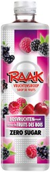 Siroop Raak zero bosvruchten 750ml