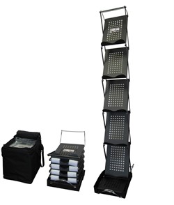 Brochurehouder verrijdbaar