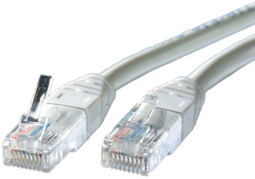 Kabel UTP Cat.5e  1 meter grijs