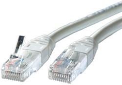 Kabel UTP Cat.5e  3 meter grijs