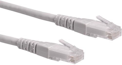 Kabel UTP Cat.6 10 meter grijs
