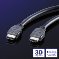 Kabel HDMI high speed male/male 20 meter zwart, Value-2