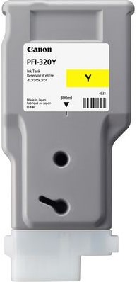 Inktcartridge Canon PFI-320 Geel 300ml