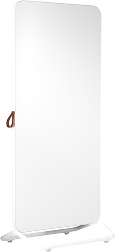Viltstiftbord Smit Visual Chameleon Mobile verrijdbaar wit frame/wit emailstaal