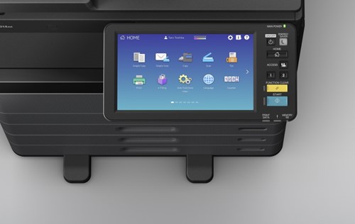 Multifunctional Toshiba e-STUDIO 3025AC configuratie 1 - inclusief 2 papiercassettes en onderzetkast-3