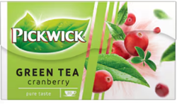 Thee Pickwick Cranberry Groene Thee 20 x1.5gr.