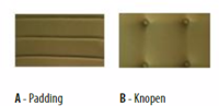 Stoel Carvi 4-poots, houten frame, kuip gestoffeerd, in diverse uitvoeringen-3