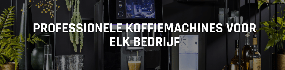 Professionele koffiemachines voor elk bedrijf