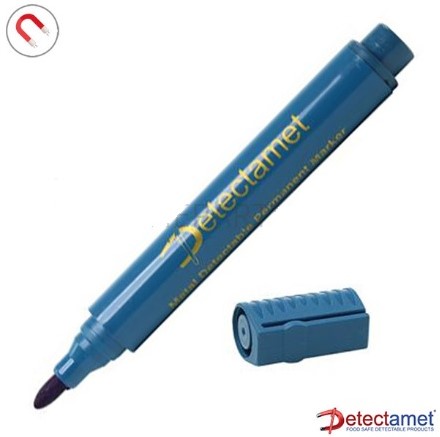 Detectamet - detecteerbare whiteboard marker ronde punt Rood
