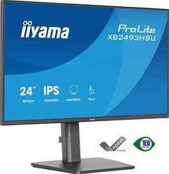 Monitor Iiyama ProLite XB2493HSU-B1 - 24" - 1920 x 1080 - IPS - 120 Hz