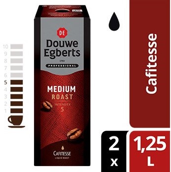 Koffie D.E. Cafitesse Medium Roast 5 1.25L (diepvries)