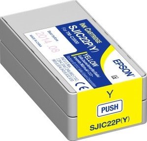 Inktcartridge Epson ColorWorks TM-C3500 geel SJIC22P(Y)