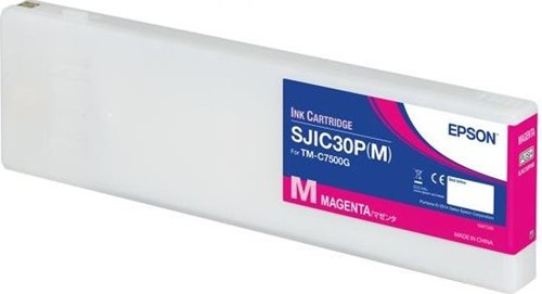 Inktcartridge Epson ColorWorks TM-C7500G magenta glossy SJIC30P(M)