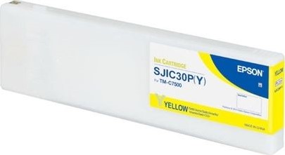 Inktcartridge Epson ColorWorks TM-C7500G geel glossy SJIC30P(Y)