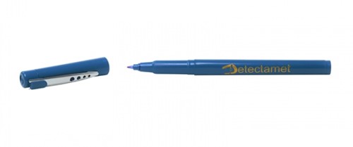 Detectamet - detecteerbare permanente fineliner marker inkt blauw