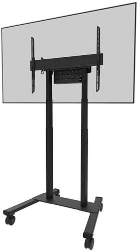 Verrijdbaar elektrisch onderstel zwart Neomounts FL55-875BL1, 55" tot 100", tot 110kg