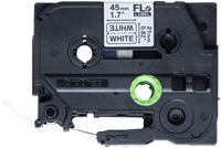 Brothertape FL-E2511 45mm zwart op wit voorgestanste kabelvlag-3