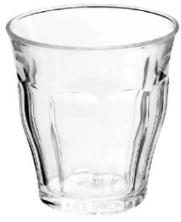 Duralex glas 250ml gehard glas koud/warm ds/6