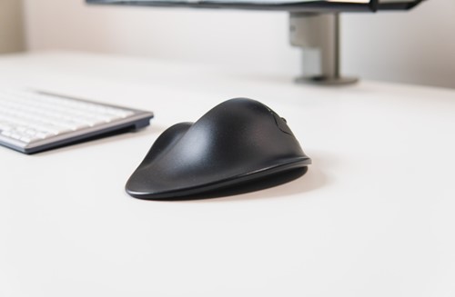 Muis B&E HandShoeMouse USB, div. uitvoeringen - Linkshandig - Large - Draadloos-2