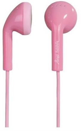 Headset Hama happy plugs earbud in ear roze