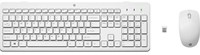 Toetsenbord + muis HP 230 draadloos, wit