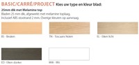 Ladenblok Carré verrijdbaar, 1 lade met pennenbakje en 2 laden 44x60x58 (BxDxH)-2