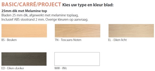 Ladenblok Carré verrijdbaar, 1 lade met pennenbakje en 2 laden 44x60x58 (BxDxH)-2