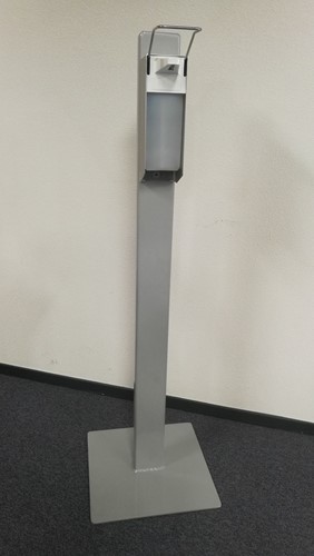 Desinfectiezuil 130cm hoog incl. dispenser