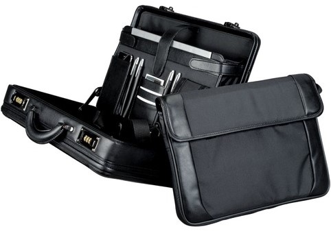 Laptop attaché koffer Alumaxx Modica zwart kunstleer-3