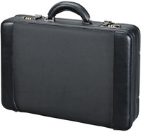 Laptop attaché koffer Alumaxx Modica zwart kunstleer