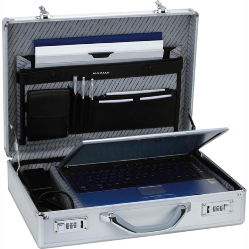 Attachékoffer Rillstab Alumaxx Kronos Maxi aluminium-2