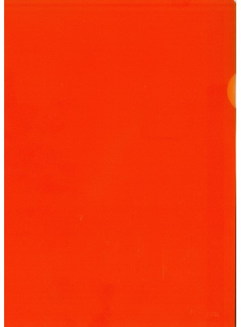 L-tas A4 0,12mm oranje pk/10