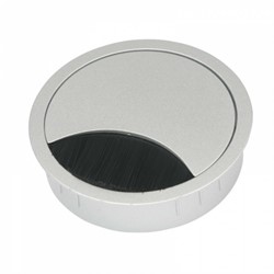 Kabeldoorvoer In2Ergo 60mm zilver