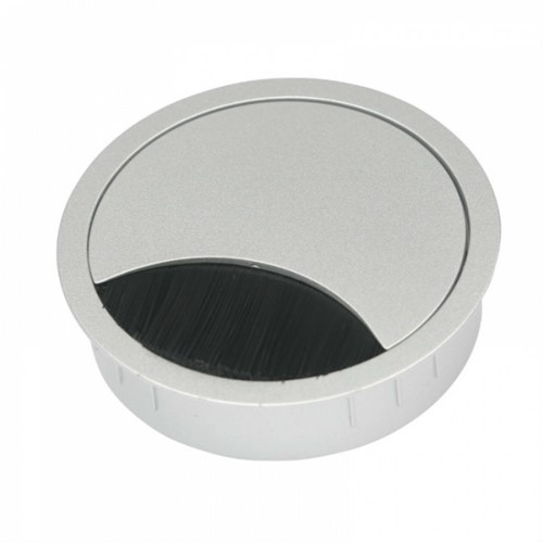 Kabeldoorvoer In2Ergo 80mm zilver