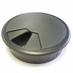 Kabeldoorvoer In2Ergo 80mm zwart