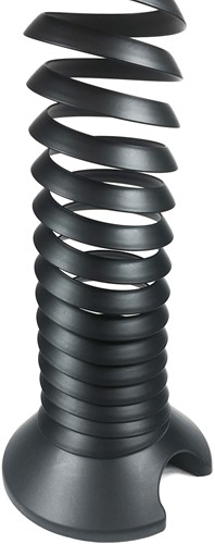 Kabelspiraal zwart tot 130cm