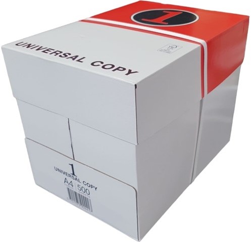 Kopieerpapier Universal Copy Red wit A4 FSC (Pallet afname, 240pak)