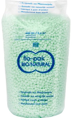 Opvulchips Flo-pak bio 8 groen 400Ltr