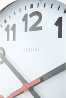 Wandklok 190mm NeXtime 'Station' cijfers-3
