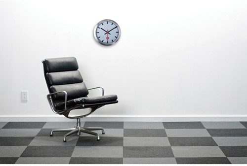 Wandklok 350mm NeXtime 'Station' cijfers-2