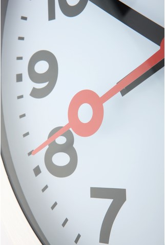 Wandklok 350mm NeXtime 'Station' cijfers-3