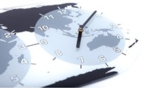 Wandklok NeXtime 50x18.6x3.6cm, 'Mondial'-2