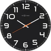 Wandklok 300mm NeXtime 'Classy Round' cijfers