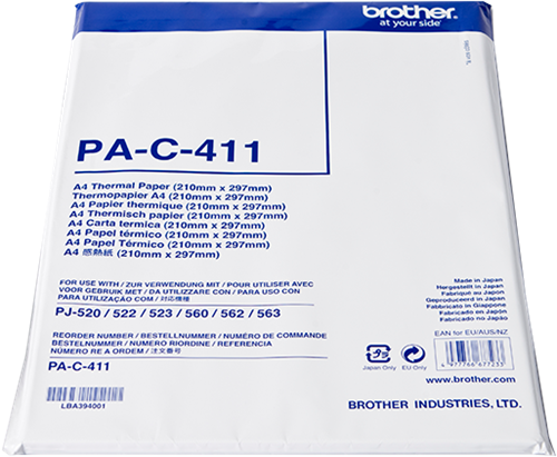 Papier Brother thermisch pk/100